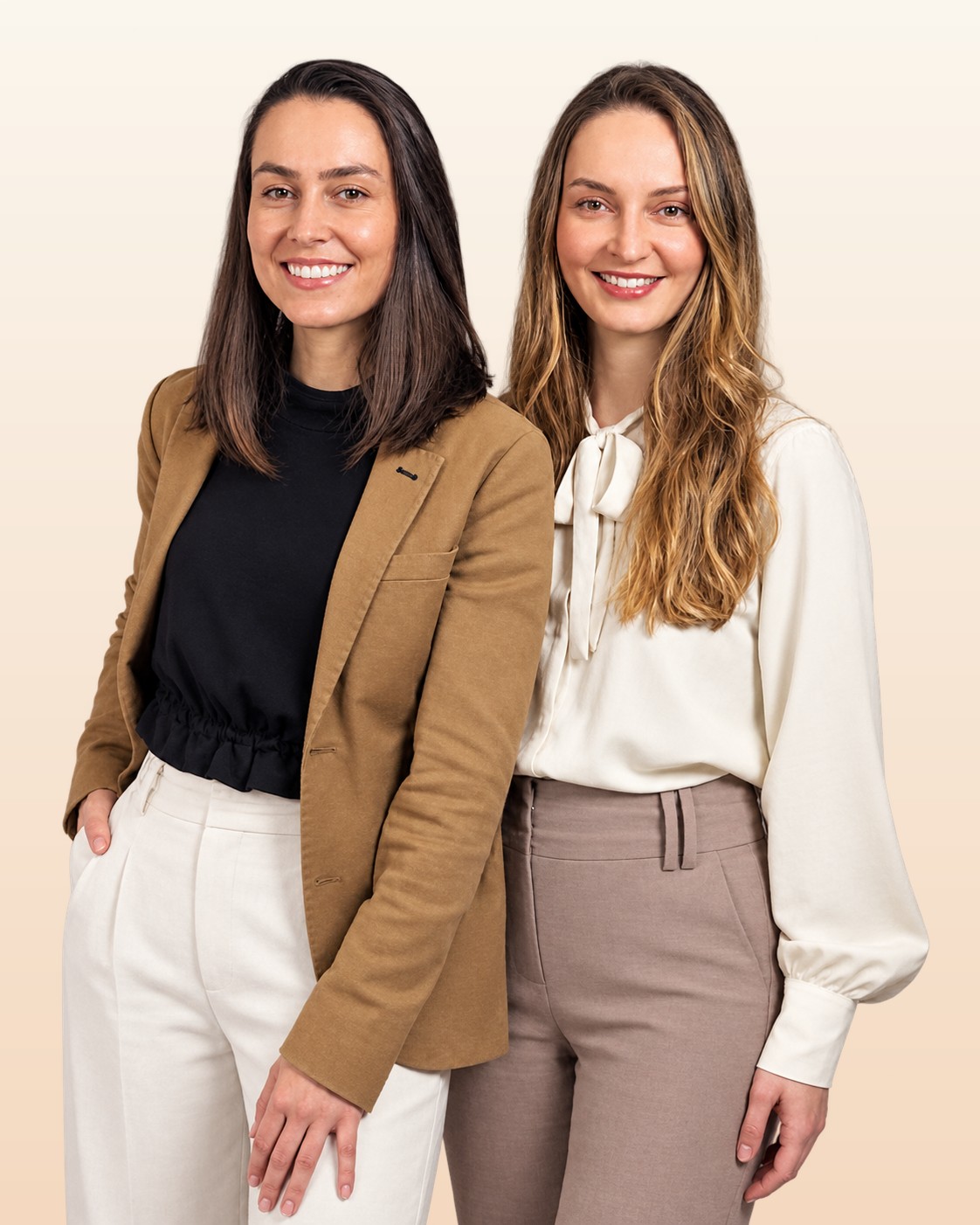 Lorena Van der Vinne e Anelise Schwambach, médicas de família